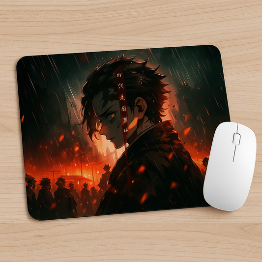 Tanjiro kamado // Demons Slayer // Mouse pad