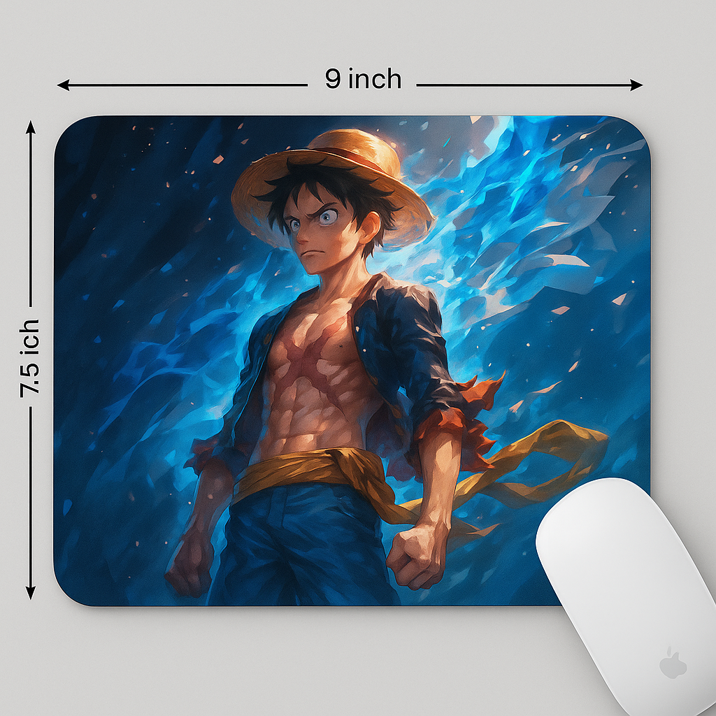 One Piece Anime Character Mouse Pad